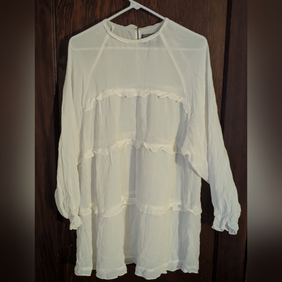 Reformation Victoria Dress Ivory size Medium - Picture 1 of 12
